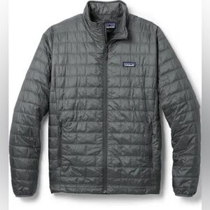 Patagonia Men's Nano Puff Insulated Jacket, Size S, Grey